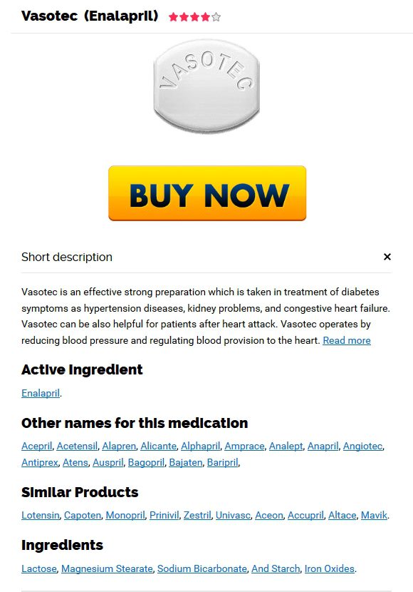 Vasotec (Enalapril) product information and purchase.